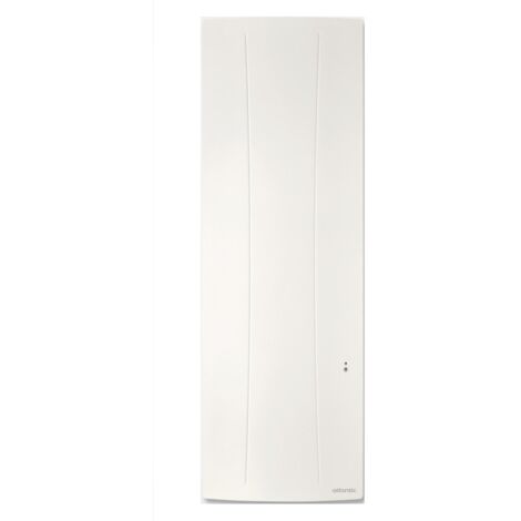 Atlantic – Radiateur à inertie connecté vertical étroit 1500W en aluminium – Façade chauffante – Contrôle via application Cozytouch – 518417 (1/6)