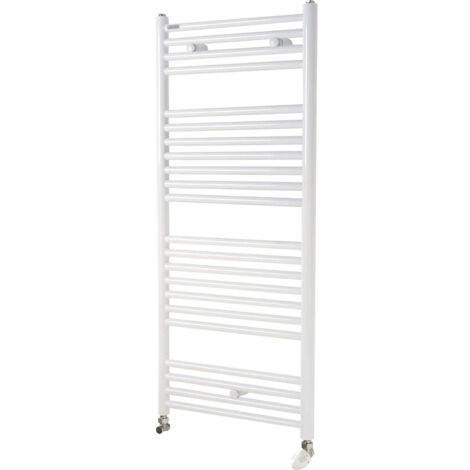 Acova – Sèche-serviette électrique 716W – Dimensions 1500x500mm – Acier époxy blanc – 30 tubes ronds – Compatible mixte avec kit de résistance