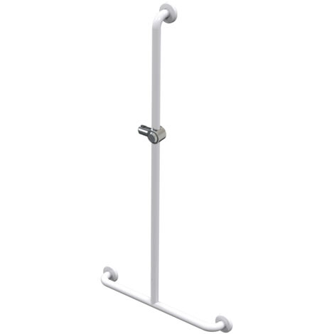 Main courante en T époxy blanc 600x1200mm AKW 01245WH