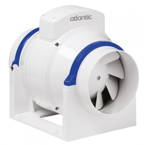 Atlantic – Extracteur de conduit VMC Easy 125 mm – Débit d'air 200/230/340 m³/h – Moteur à 3 vitesses – 123187