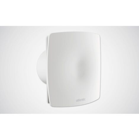 Atlantic – Extracteur d'air Curv Confort 100 – Débit 30 m³/h – Silencieux 18 dB – Montage mural ou plafond – 123235