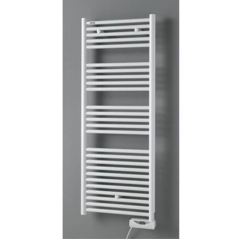 Acova – Sèche-serviette électrique 1000W – Acier blanc RAL 9016 – Dimensions 500x1758mm – Compatible programmateur Heatzy – TSL100050TF