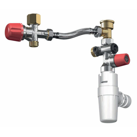 Watts – Kit de sécurité pour chauffe-eau à accumulation – Flexible 300 mm – Diamètre 13 mm – Compatible tous groupes de sécurité