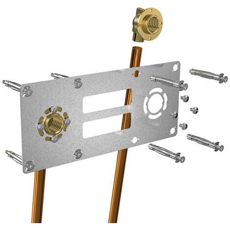 Banyo – Raccord à souder Robifix 150mm – Femelle 15x21 – Installation rapide pour robinetterie sanitaire – Compatible plaque de plâtre