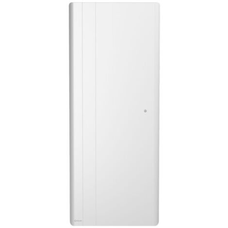 Radiateur électrique 1500W inertie fonte CHAMANE Nativ Vertical connecté blanc - INTUIS M198215 (1/2)