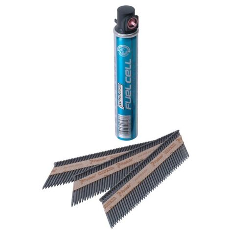 Pack de 2200 Clous crantés - SPIT - avec Gaz - 2,8 x 70 mm - 141213