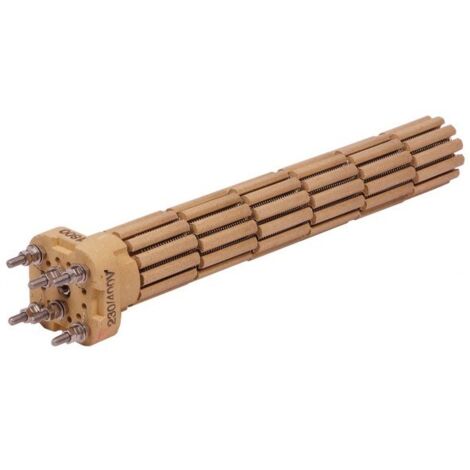 Diff – Résistance stéatite pour chauffe-eau – Puissance 2400W – Longueur 430mm – Tête carrée pour installation facile