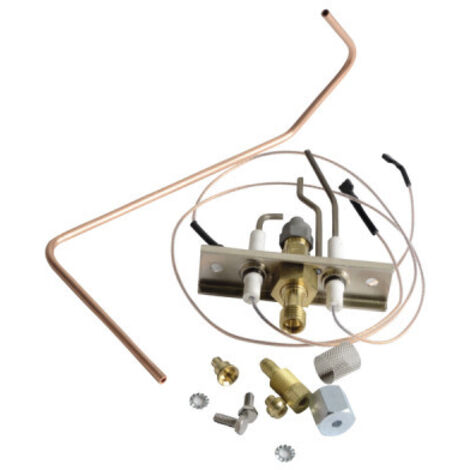 De Dietrich – Brûleur allumage complet 4 à 6 – Veilleuse compatible GS140N/NP, GV140N/NP, DTG130/1300V – Installation par professionnel recommandée