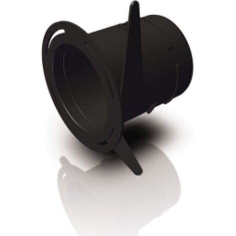 Aldes – Manchette trident Optiflex diamètre 80 mm – Plastique ABS noir – Installation facile dans faux-plafond – 11022074