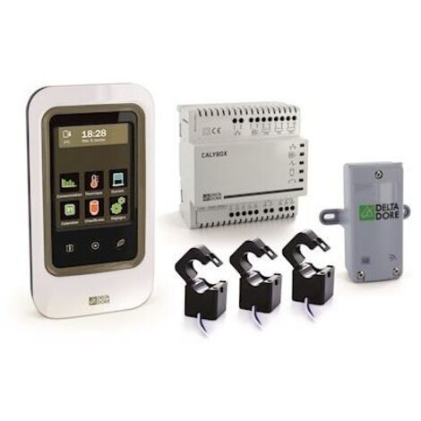 Delta Dore   6050600   Calybox 2020 WT Gestionnaire d'energie 4 zones  plus  indication des consommations