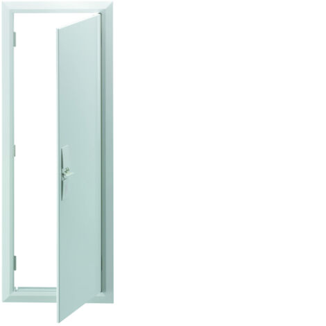 Cadre avec porte pour bac d'encastrement 1 travée Gamma+13 - GF013E - Hager