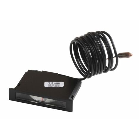 De Dietrich – Thermomètre plat petit FAM pour chaudière – Température de service max 120°C – Longueur 150mm – Largeur 50mm – 85000014