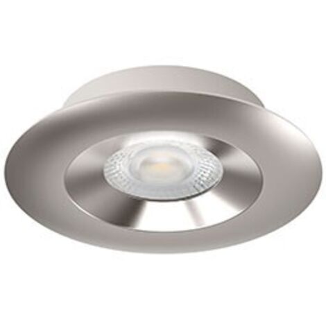 ASPEN Encastré rond fixe nickel LED 5,5W 36° 500lm 3000/4000K (CCT) ARIC 50748 (1/5)