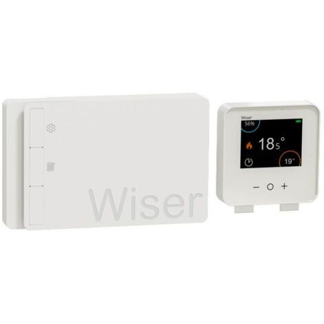Wiser - kit thermostat connecté pour chaudière On/OFF et Opentherm Génération 2 (CCTFR6901G2)