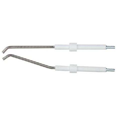 De Dietrich – Électrode d'allumage de chaudière 100mm x 50mm – Compatible brûleurs fioul – Remplace les références 200004650, 7607277, 7659082