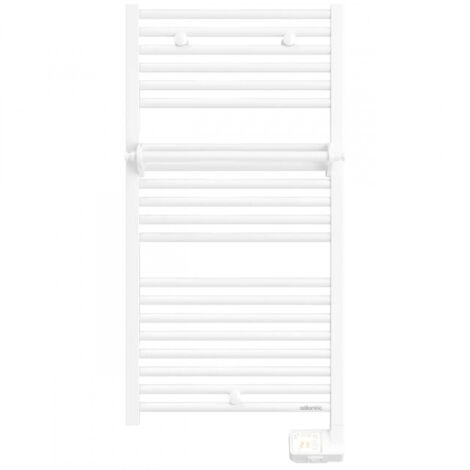 Atlantic – Sèche-serviettes électrique étroit 300W digital blanc – Largeur 40cm pour petites salles de bain – 831411