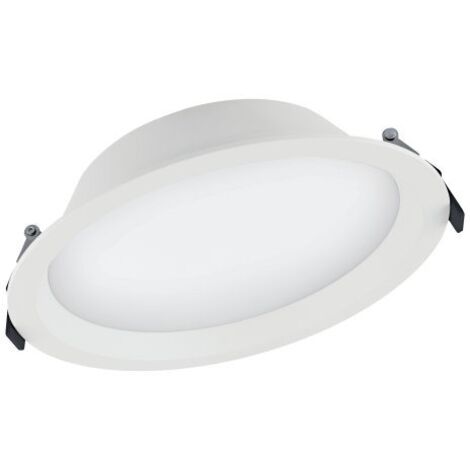 LEDVANCE 4058075091498 Spot encastrable DL ALU DN200 25W/3000K WT IP44 2250lm 50000h (1/5)