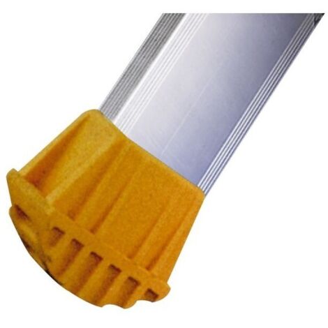 Tubesca Comabi – Sabots d'escabeau 50mm – Caoutchouc antidérapant haute résistance – Stabilité accrue pour montants 50mm – Installation simple et rapide