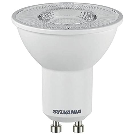 Sylvania – Ampoule LED GU10 4.2W 345lm 3000K – Technologie Compact Cluster SMD – Dissipateur de chaleur visible – Durée de vie 15 000 heures (1/5)