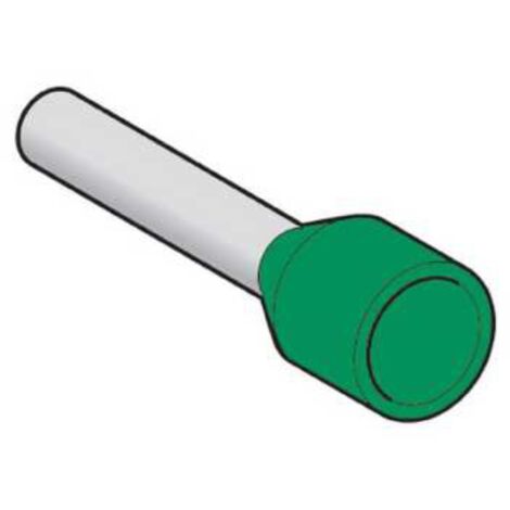 embout de cablage - 6 mm2 - vert - schneider electric dz5ce062 (1/4)