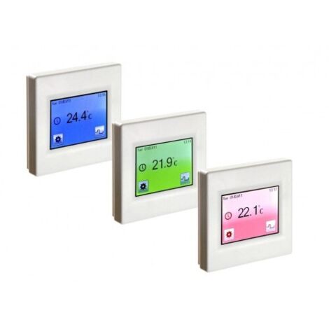 Thermostat blanc TFT610 program. + sonde de sol IP21 230V 10A ACSO 616061 (1/4)