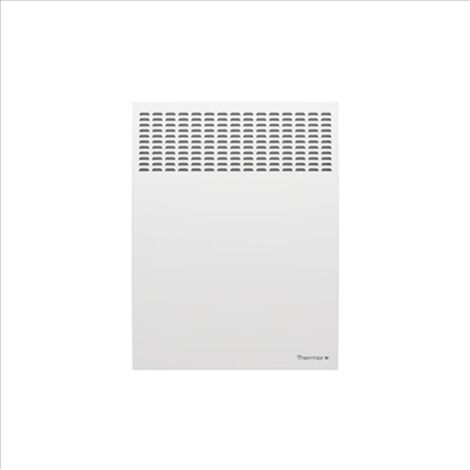 Thermor – Radiateur électrique Évidence 2 horizontal blanc 500W – Boîtier digital avec réglage 0,5°C – Détection ouverture fenêtre – IP28