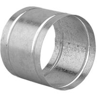 Unelvent – Manchon raccord acier pour VMC – Diamètre 100 mm – Compatible VMC double flux et hygroréglable – Installation facile pour réseaux de ventilation