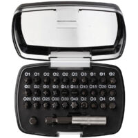 Diager – Embout pour visseuse 25 mm – Coffret 32 embouts Torsion – Résistance élevée au couple – 634C