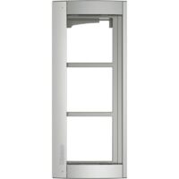 Bticino Cofrel 350231 Chassis et cadre support Sfera New 3 modules Allmetal