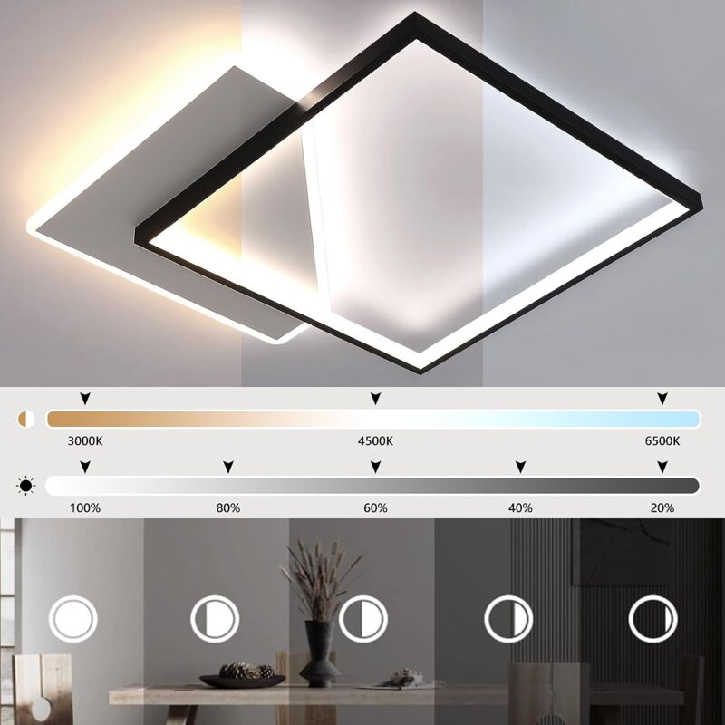 Plafoniera LED Dimmerabile Da Bagno ARLETTA LED/48W/230V IP44 + +TC - Foto 6
