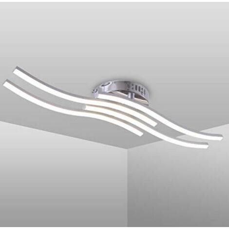 GOECO Plafoniera LED da Soffitto, Lampadario soggiorno, luce bianca neutra 4.000K, 2.000Lumen 24W lampadario, Lampada moderna da soffitto per soggiorno camera da letto o cucina, 220V (Luce Bianca Neut