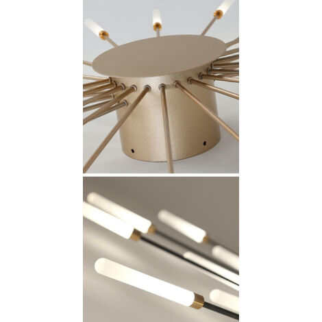 GOECO 116W LED Plafoniera Soggiorno Camera da letto Sala da pranzo Corridoio Balcone Luce Modern Chic