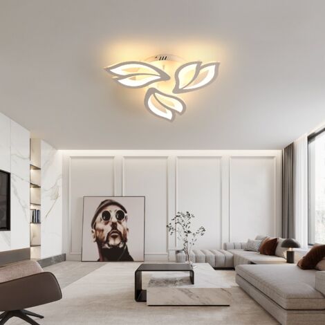 Comely Lampada Da Soffitto A LED, 24W Plafoniera LED Moderna Quadrata Bianca In Acrilico - Foto 13