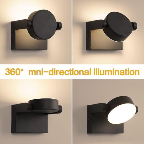 Bianco Lunga Barra Applique da Parete Esterno Interno Dimmerabili Lampada da Parete con Telecomando LED Luminosità Regolabile Moderno Luce Alluminio IP65 Corridoio Giardini Veranda Garage (150cm 78W