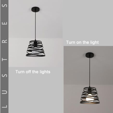 GOECO Sospensione moderna, lampadario Lampada da soggio