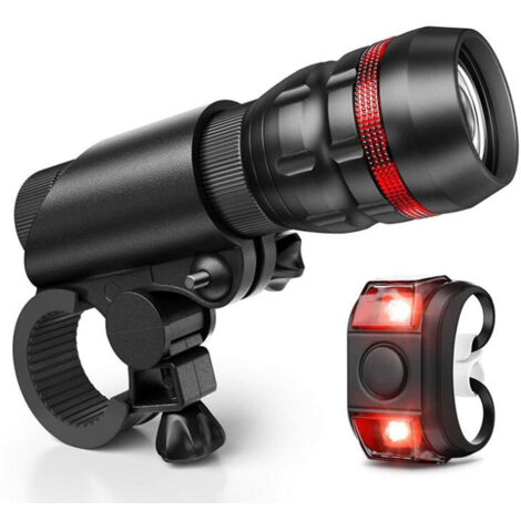 Soporte Para Luz Delantera De Bicicleta - Ajustable, Ligero Y Fácil De Montar En Manillar