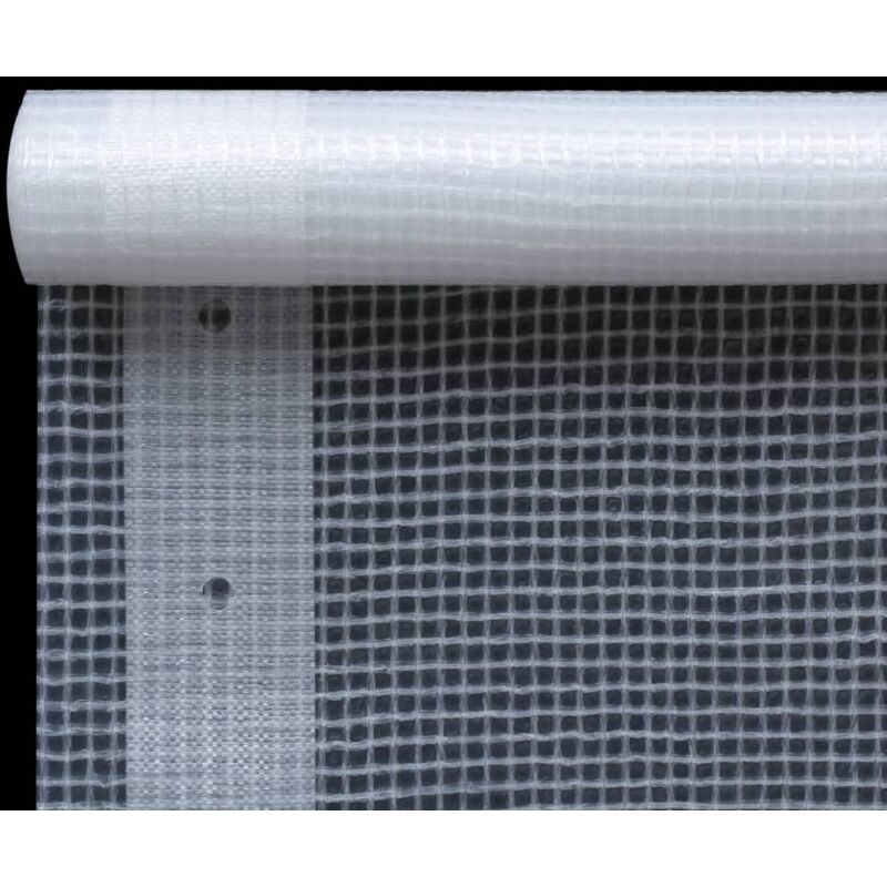 Bâche Leno 260g/m² 3x4m - Protection Serre, Meubles, Matériaux - Résistante Déchirures/UV