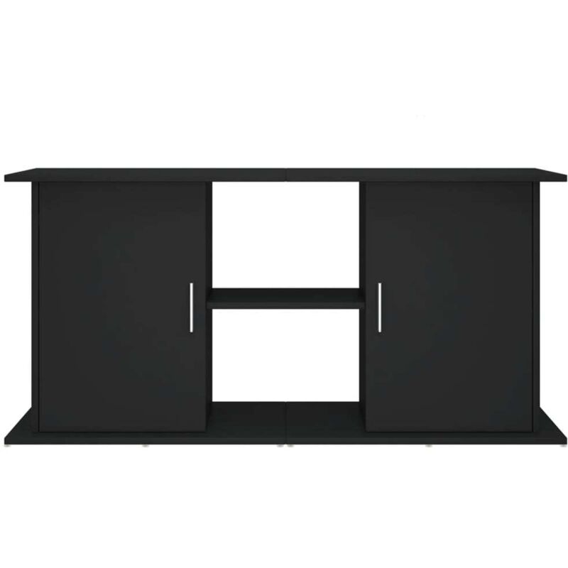Support pour aquarium noir 121x41x58 cm bois d'ingénierie vidaXL 3