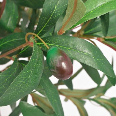 Laurier artificiel avec pot 120 cm Vert vidaXL