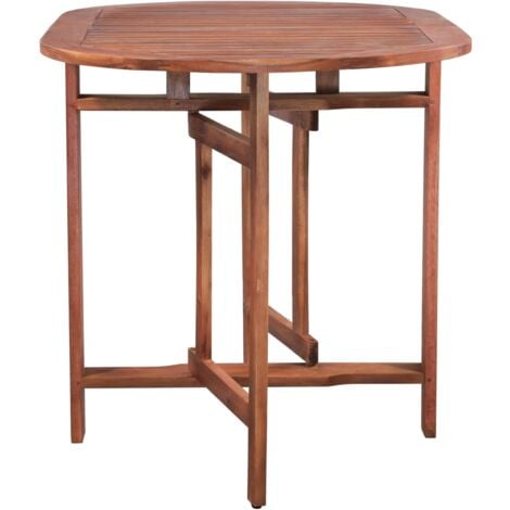 Table de jardin 120x70x74 cm Bois d'acacia massif vidaXL