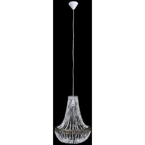 Lustre suspendu Crystal 36,5 x 46 cm  vidaXL