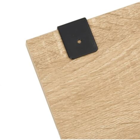 Ensemble de meubles salle de bain 7 pcs chêne bois d'ingénierie vidaXL