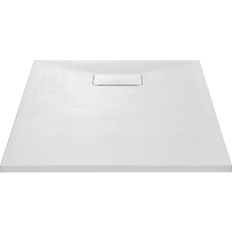 Bac de douche SMC Blanc 100 x 70 cm vidaXL