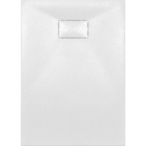 Bac de douche SMC Blanc 100 x 70 cm vidaXL