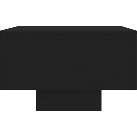 Table basse noir 100x49,5x31 cm bois d'ingénierie vidaXL