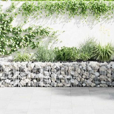 Panier de gabion Acier galvanisé 300x30x50 cm vidaXL