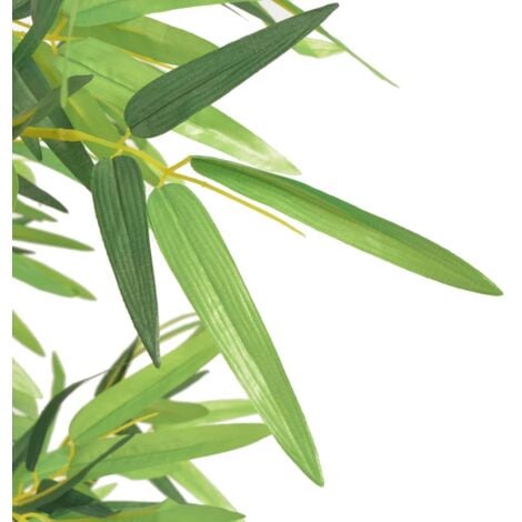 Plante artificielle avec pot Bambou 120 cm Vert vidaXL