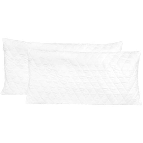 Oreillers lot de 2 80x40x14 cm Mousse à mémoire de forme vidaXL
