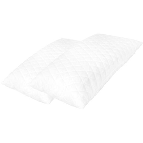 Oreillers lot de 2 80x40x14 cm Mousse à mémoire de forme vidaXL