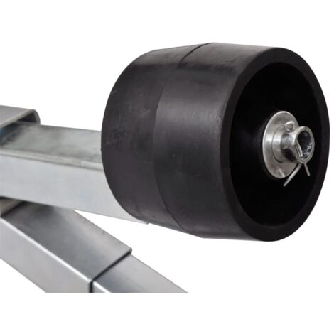 Support inférieur de remorque de bateau avec rouleaux  vidaXL